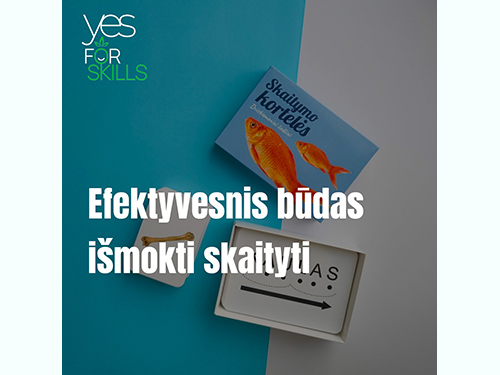 Efektyvesnis būdas išmokti skaityti